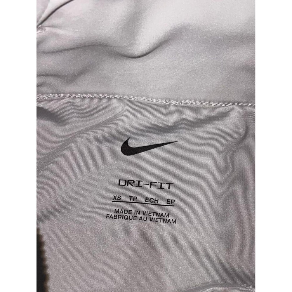 Nike Dri-FIT Running Shorts Womens XS Gray Athletic Gym Training Workout - Picture 3 of 4